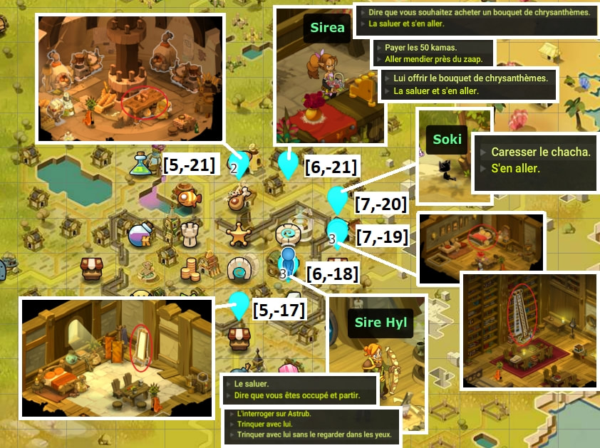 quête Au petit malheur la chance dofus