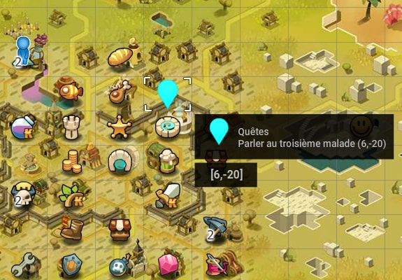 quête Piques de solution dofus