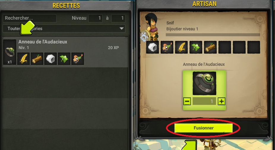 quête L'anneau de tous les dangers dofus