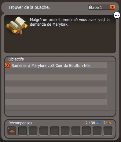 quete Les beaux arts dofus