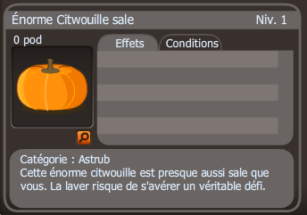 énorme citwouille sale