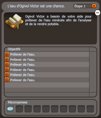 quete Un volcan s'eteint dofus