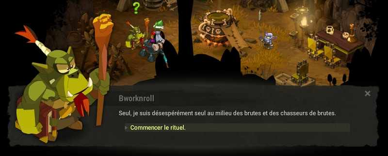 quête Le rituel de la bière dofus