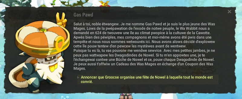 quête Groocse vous souhaite un Joyeux Nowel