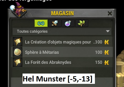 quête Jouer au chocolatier dofus