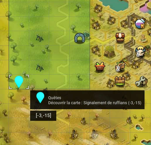 quête Le rebelle de la forêt dofus