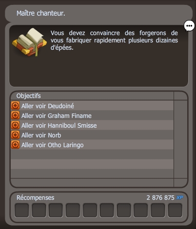 Maître chanteur dofus