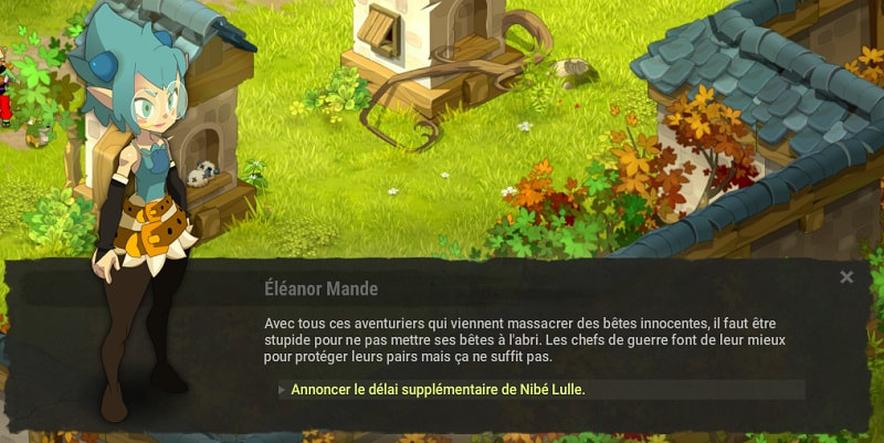 quête Le génie se meut dofus