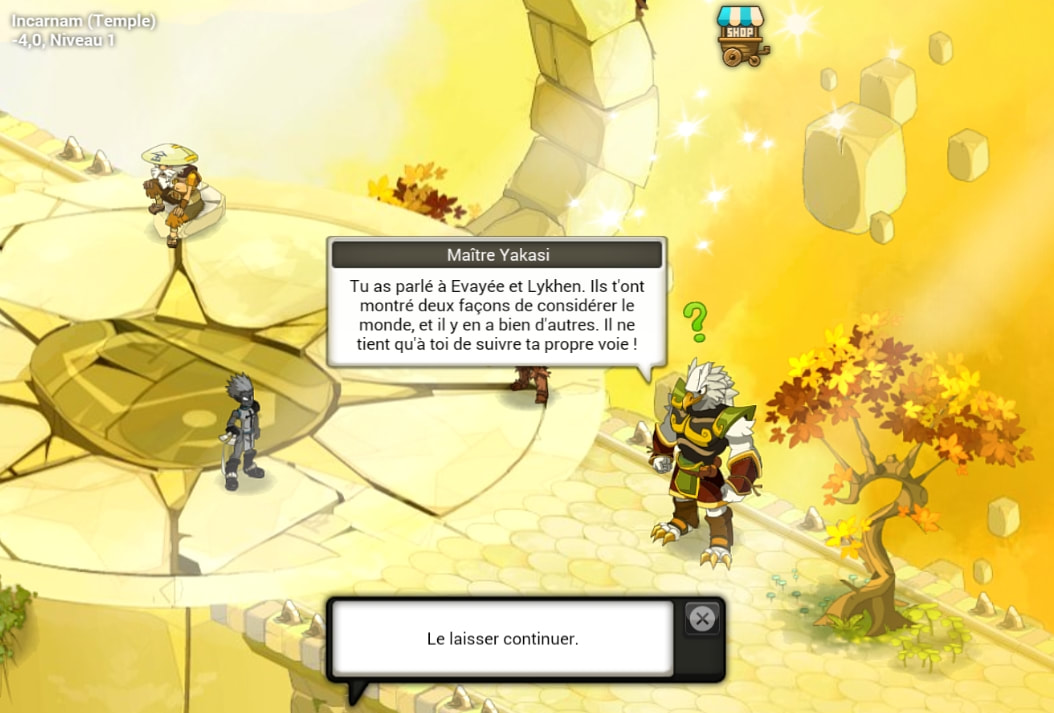 Suivre sa voie dofus touch