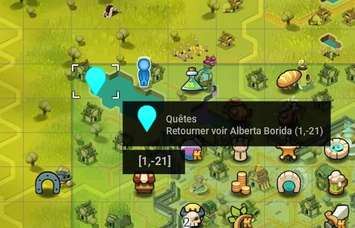 quête L'étrange créature de l'étang bleu dofus