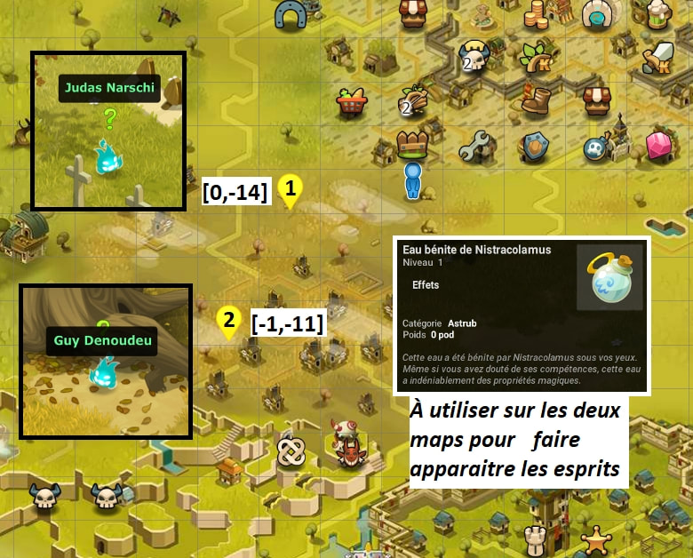 quête Le repos est dans le champ dofus