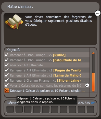 Maître chanteur dofus