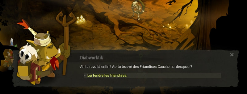 quête Des bonbons ou un sort dofus