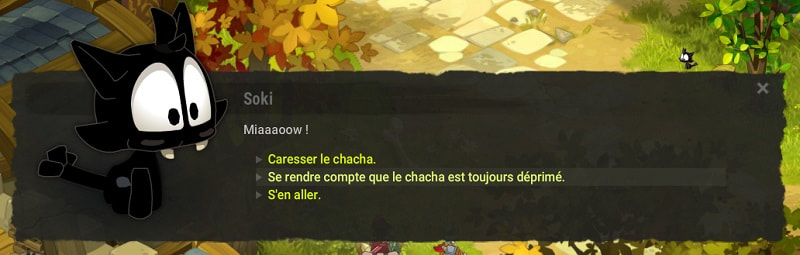 quête Chacha Blues dofus