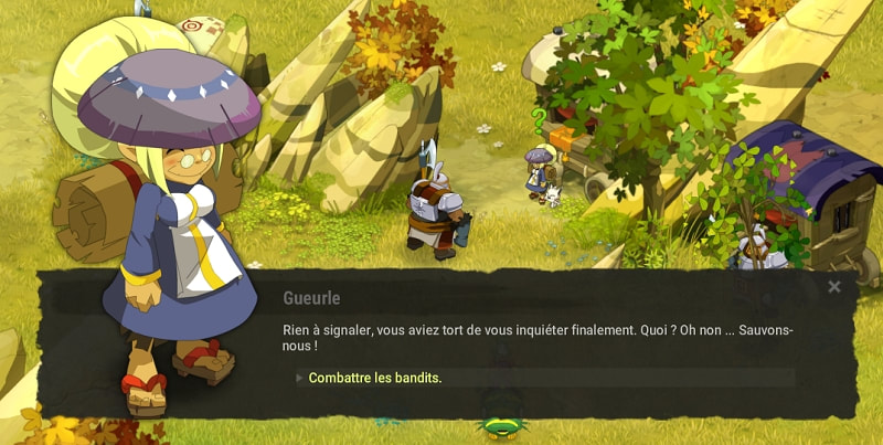 quête à l'endroit à l'envers dofus