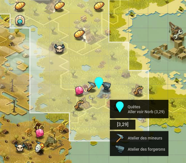 quête Une partie de cache-cache dofus