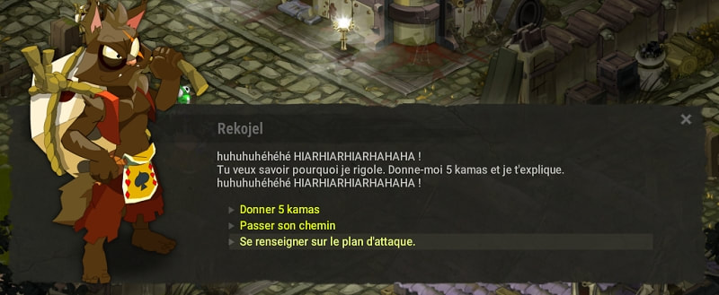 quête Attaque à retardement dofus