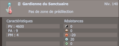 gardienne du sanctuaire