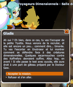 quete Elle va finir par se faire coffrer dofus