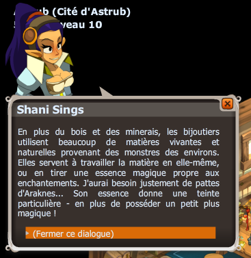 quete De la difficulté à être Bijoutier dofus