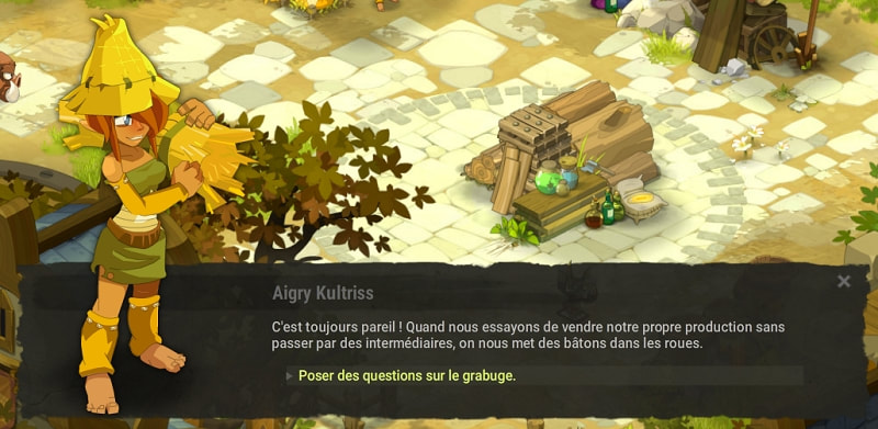 quête Tarot t'es très fort dofus