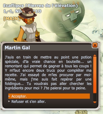 La chance aux chanceux dofus