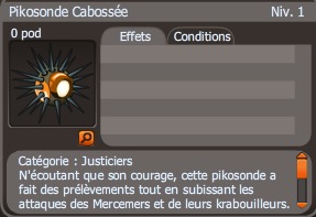 pikosonde cabossée