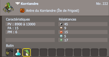 korriandre dofus