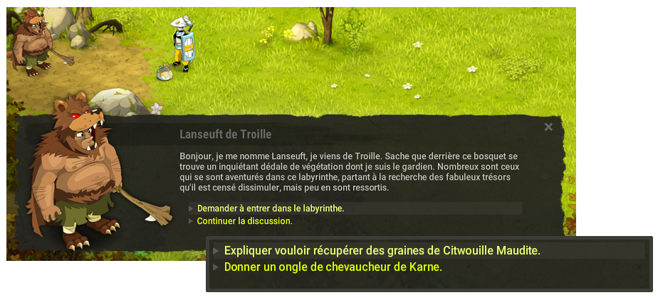 quête Une Citwouille pour Halouine dofus