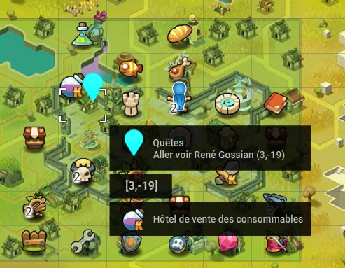 quête C'est pour ta pomme dofus