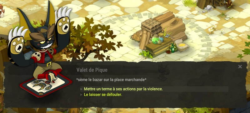 quête Tarot t'es très fort dofus