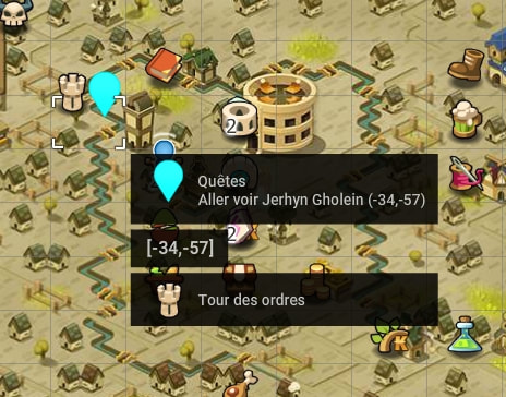 quête La tactique des gens d'armes dofus