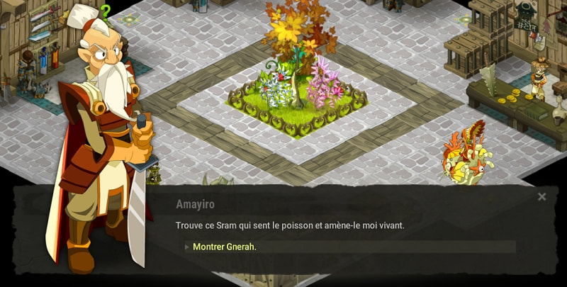 quête Sram d'Égoutant dofus