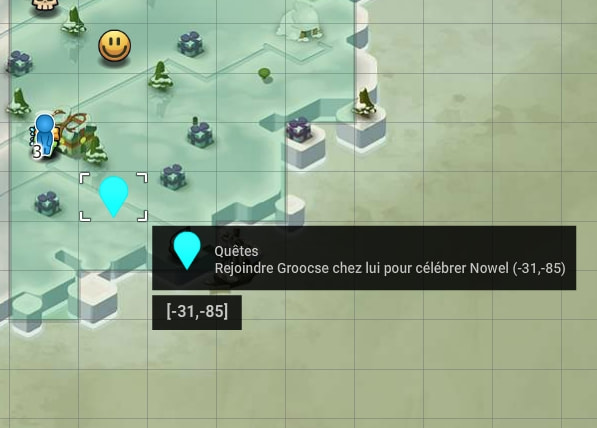 quête Groocse vous souhaite un Joyeux Nowel dofus