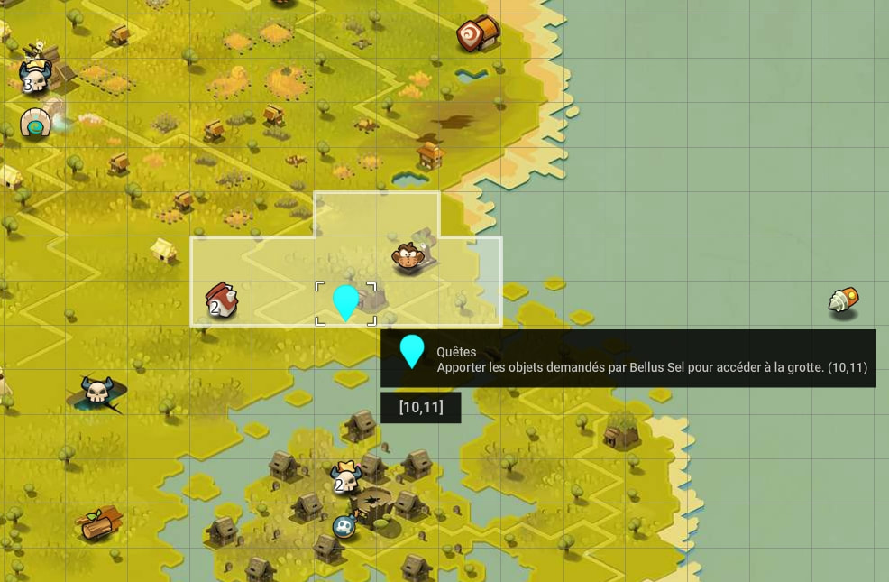 quête Une partie de cache-cache dofus