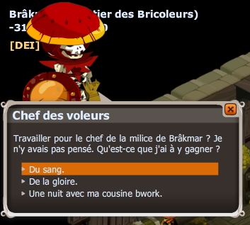 Cambriolage dofus