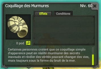 coquillage des murmures