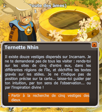 Des vestiges de légende dofus