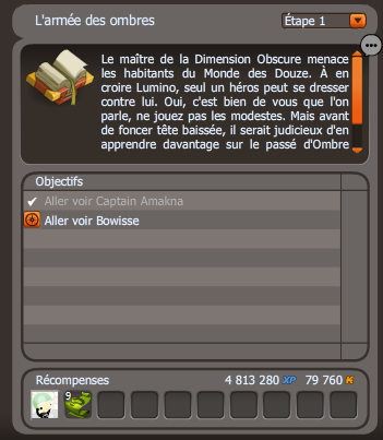 L'armée des ombres dofus