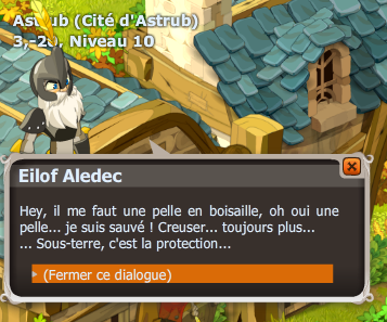 quete Grain de folie à Astrub dofus