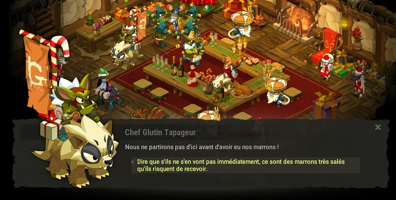 quête Groocse vous souhaite un Joyeux Nowel dofus