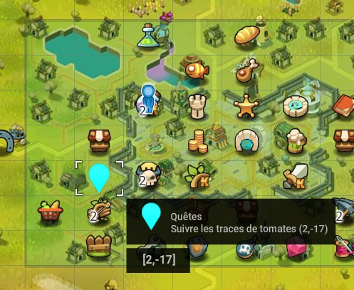 quête C'est pour ta pomme dofus