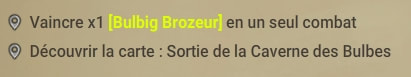 quête Les sbires du maître dofus