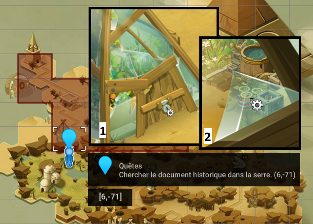 quête Saharach territoire verdoyant dofus