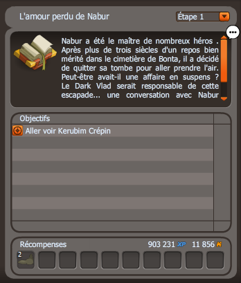 L'amour perdu de Nabur dofus