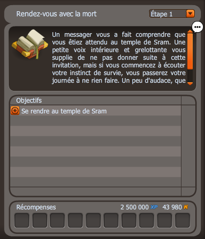 Rendez-vous avec la mort dofus