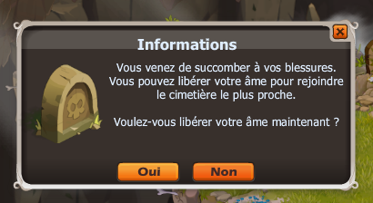 quete Un décès temporaire dofus