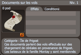 documents sur les vols dofus