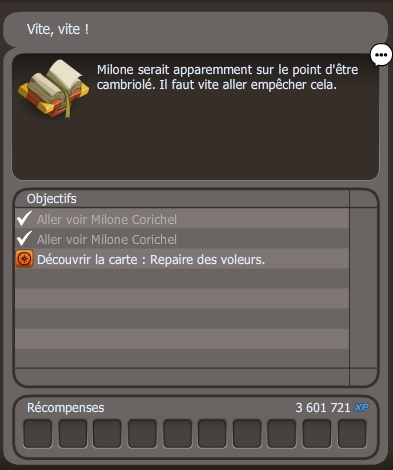 Cambriolage dofus