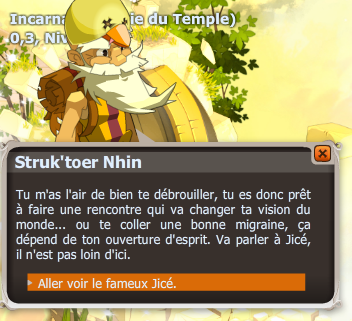 quete Le monde selon Jicé dofus